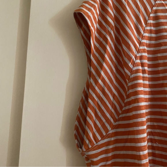 Free People - We The Free Halo Striped T-Shirt in copper XS - Picture 6 of 9